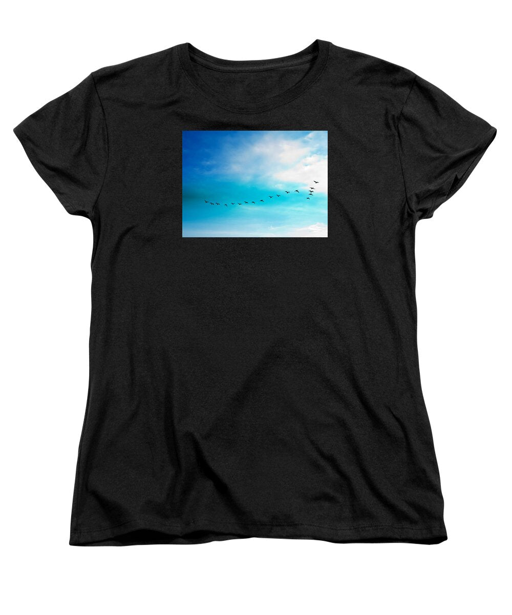 Flying Away - Women's T-Shirt (Standard Fit)