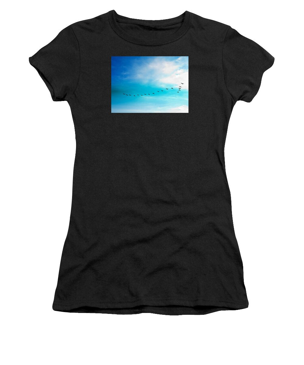 Flying Away - Women's T-Shirt