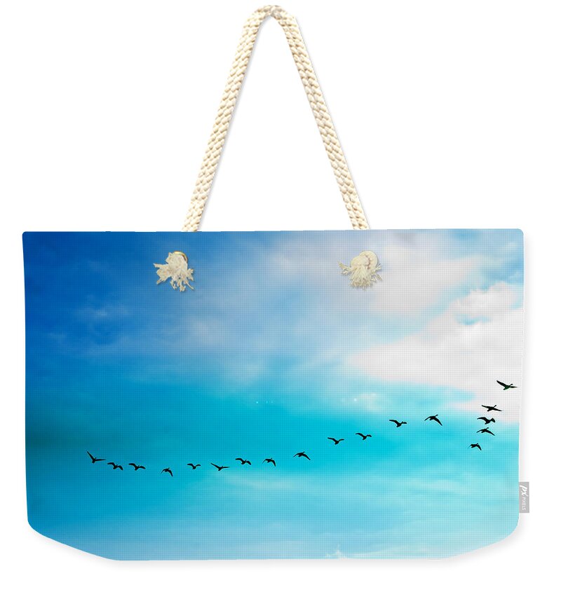 Flying Away - Weekender Tote Bag