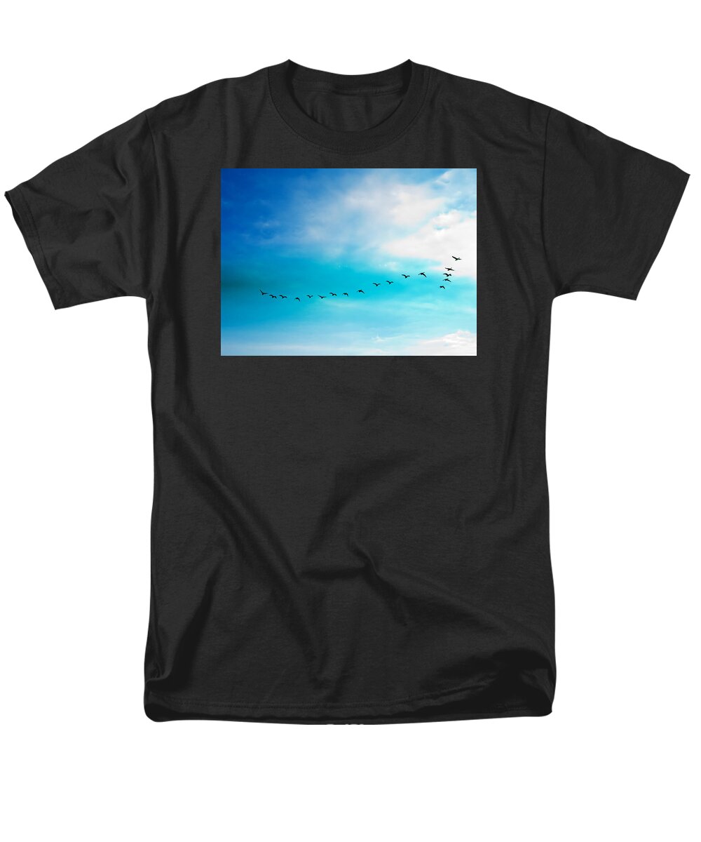 Flying Away - Men's T-Shirt  (Regular Fit)