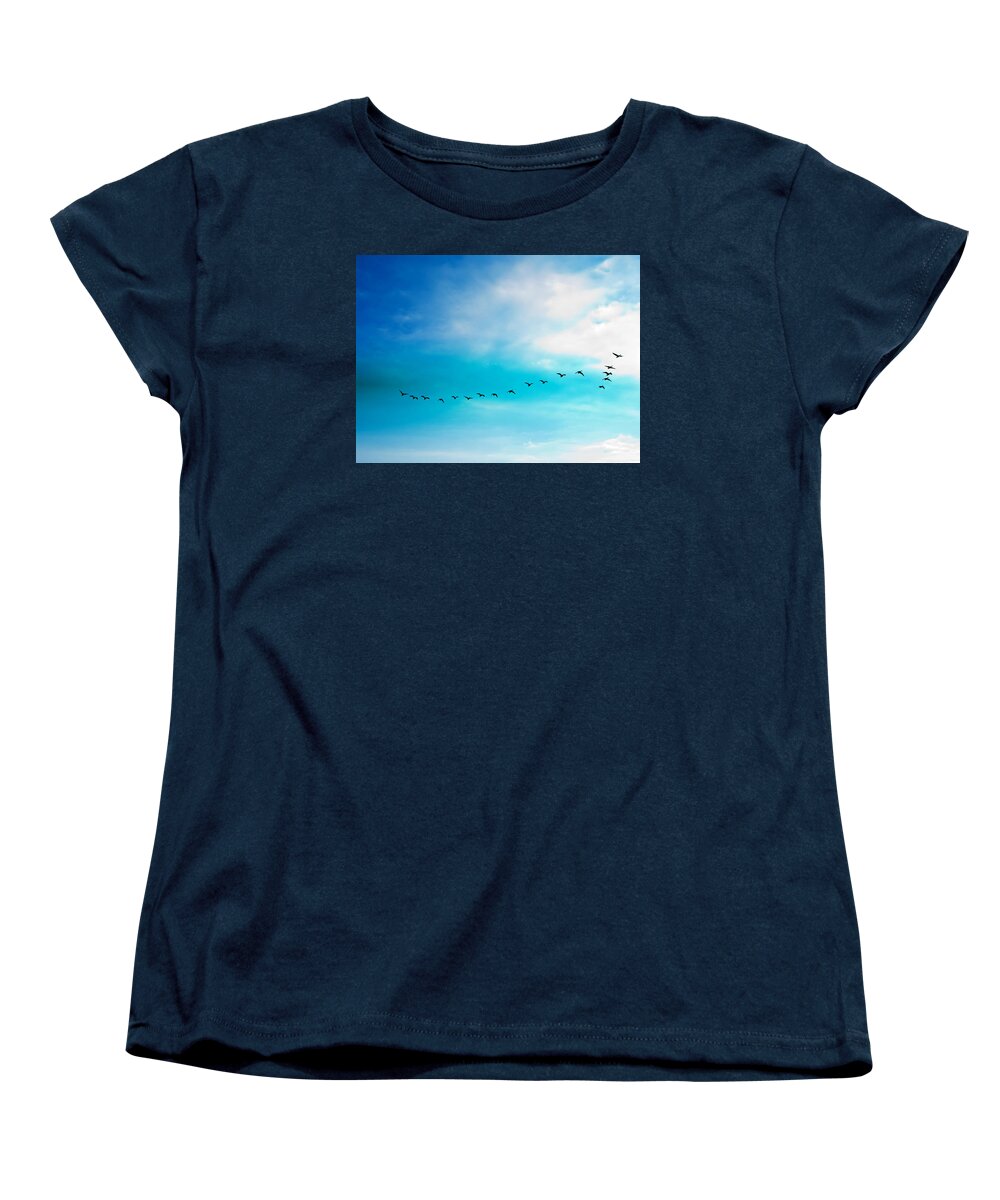 Flying Away - Women's T-Shirt (Standard Fit)