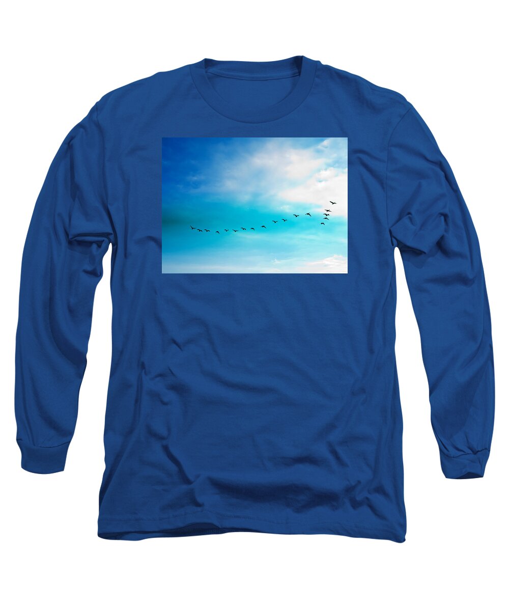 Flying Away - Long Sleeve T-Shirt