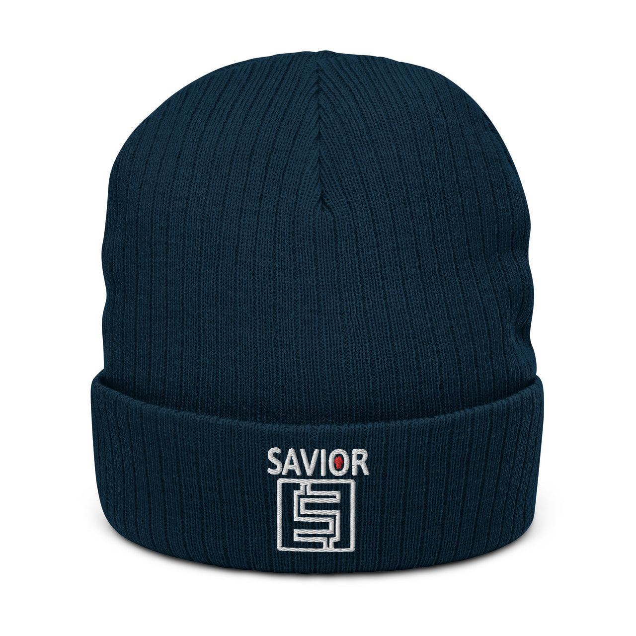 Savior Ribbed knit  knit beanie