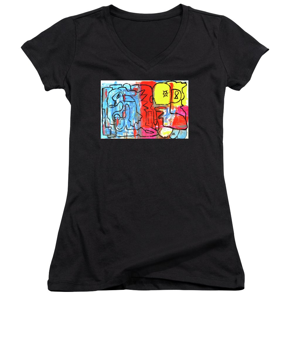 Untitled  4 - Women's V-Neck