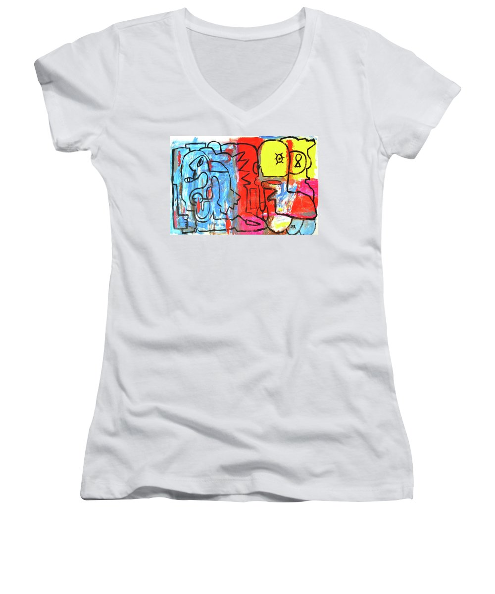 Untitled  4 - Women's V-Neck