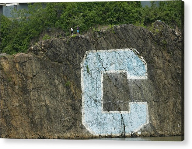 C Rock Of Columbia University - Acrylic Print