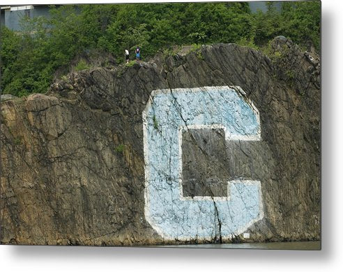 C Rock Of Columbia University - Metal Print