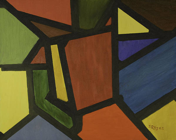 Color Shapes - Art Print
