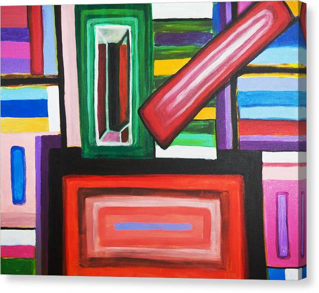 Color Squares - Canvas Print