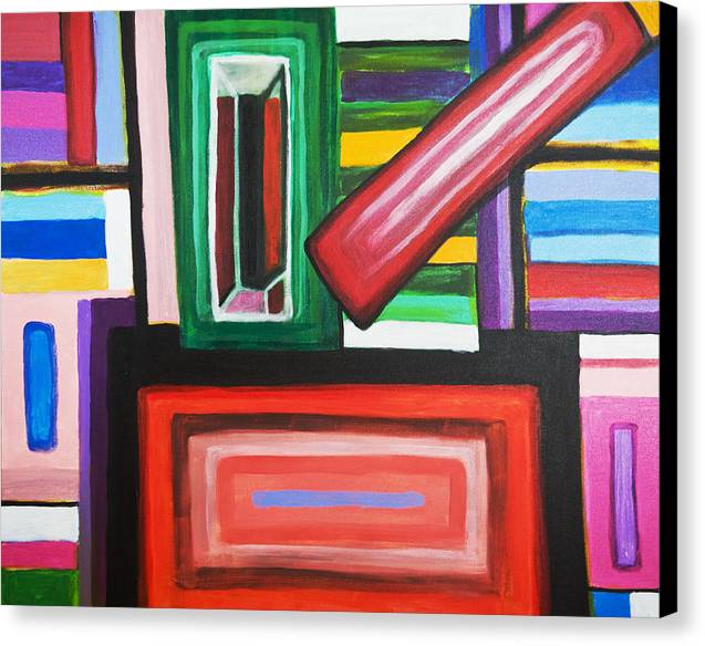 Color Squares - Canvas Print