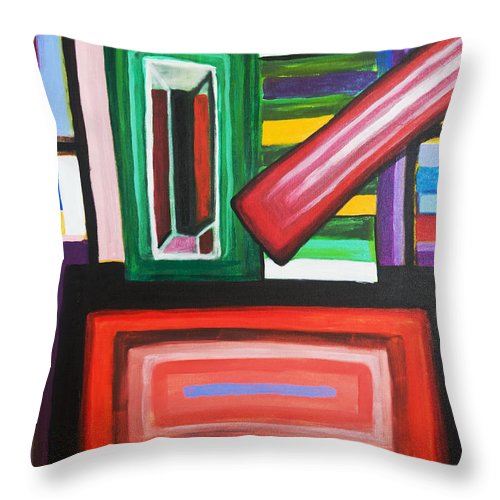 Color Squares - Throw Pillow