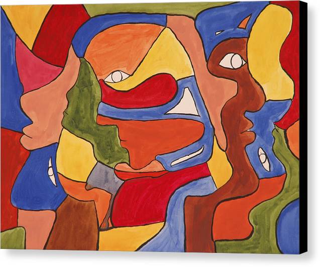 Faces - Canvas Print