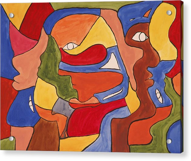 Faces - Acrylic Print