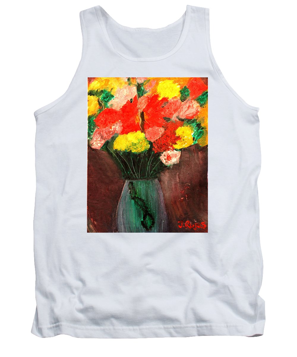 Flowers Still Life - Tank Top