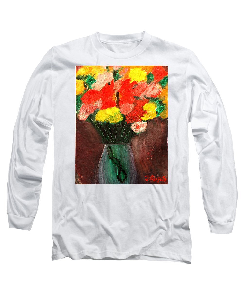 Flowers Still Life - Long Sleeve T-Shirt