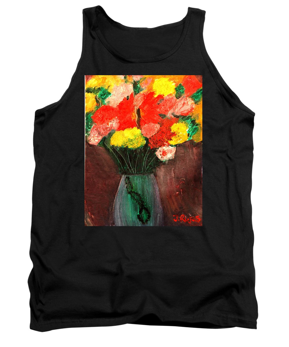 Flowers Still Life - Tank Top