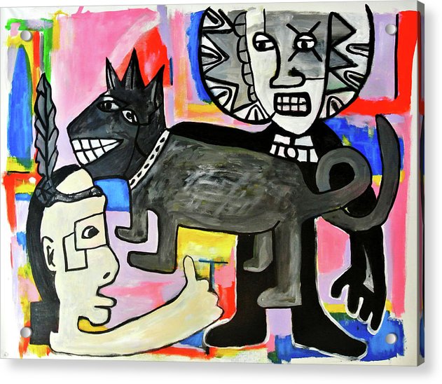 Friends You And I  - Acrylic Print