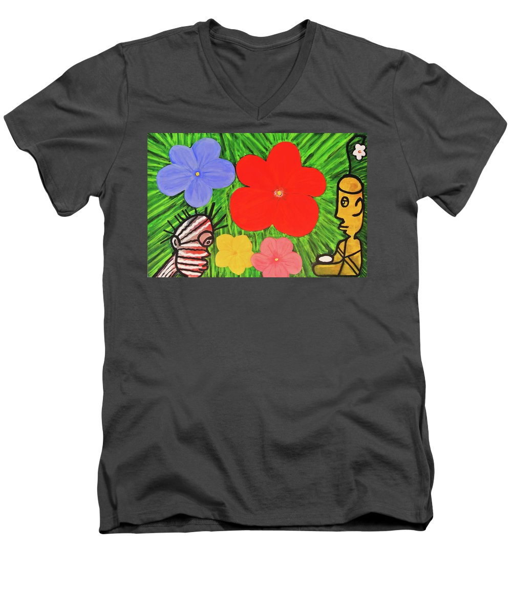 Garden Of Life - Men's V-Neck T-Shirt