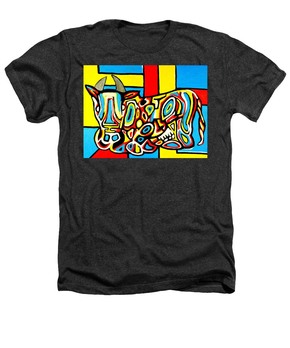 Haring's Cow - Heathers T-Shirt