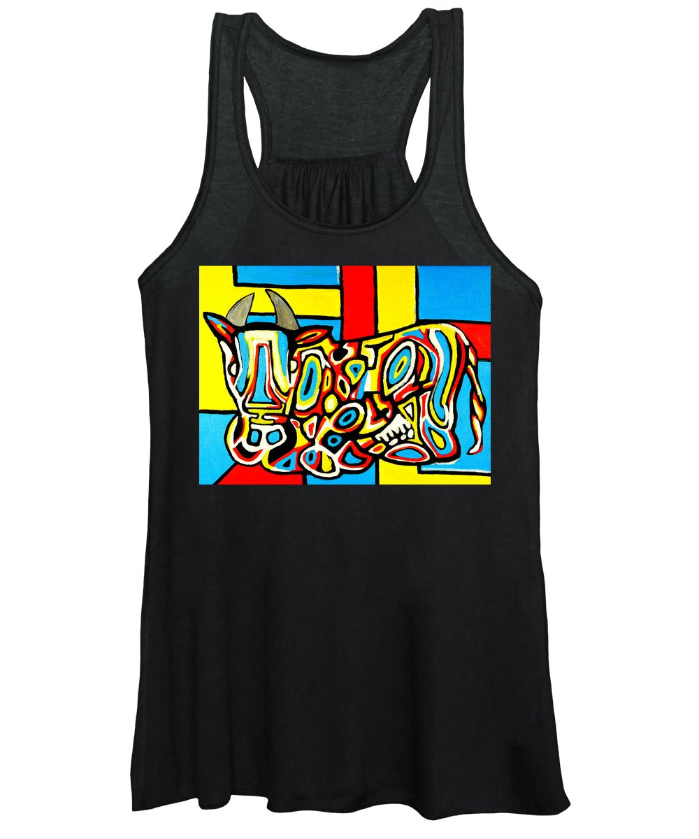 Haring's Cow - Women's Tank Top