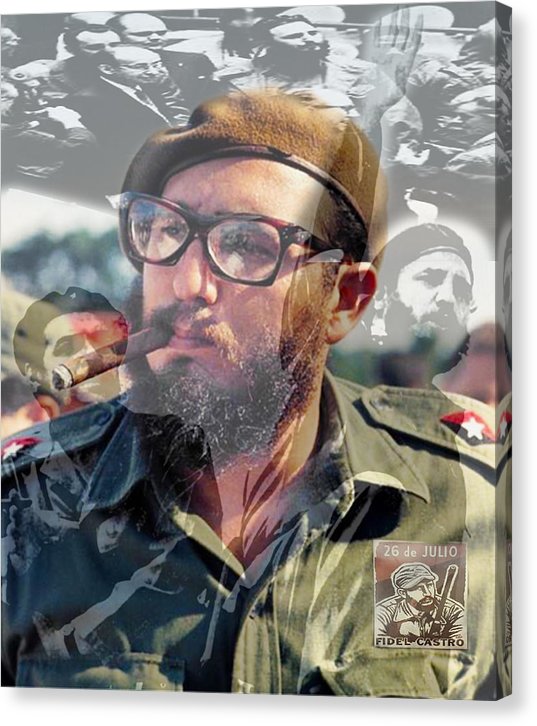 Loved Fidel - Canvas Print