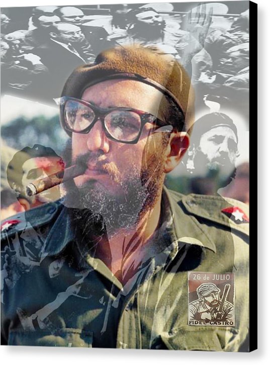 Loved Fidel - Canvas Print