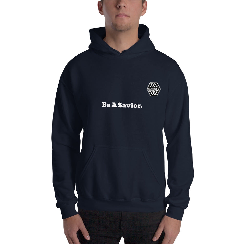 Mark Savior x Brian Rojas Icon Logo | "Be A Savior." Hoodie