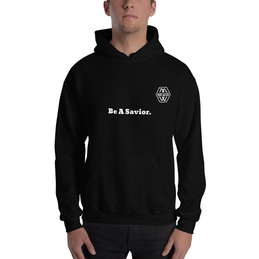 Mark Savior x Brian Rojas Icon Logo | "Be A Savior." Hoodie