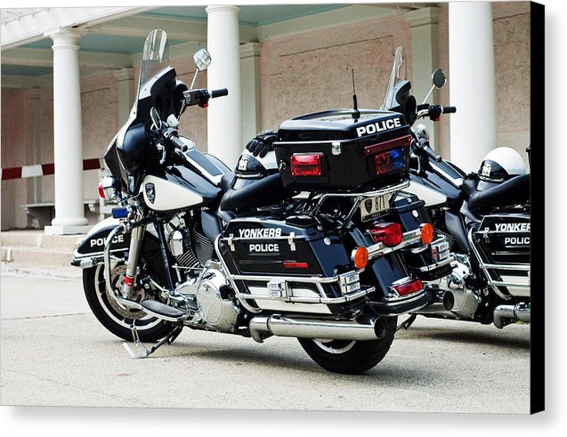 Motorcycle Cruiser - Canvas Print