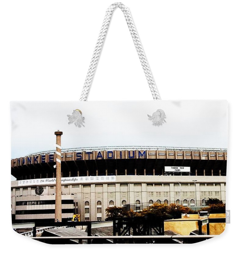 Old Yankee Stadium - Weekender Tote Bag