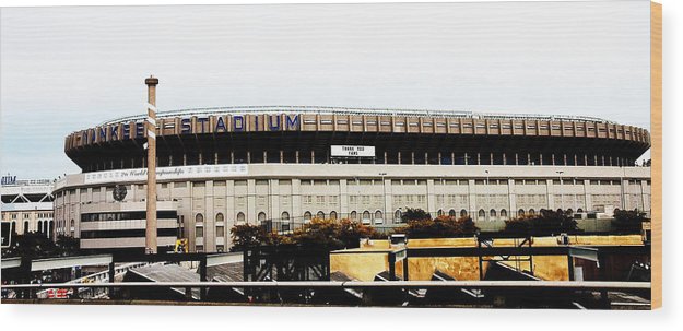 Old Yankee Stadium - Wood Print