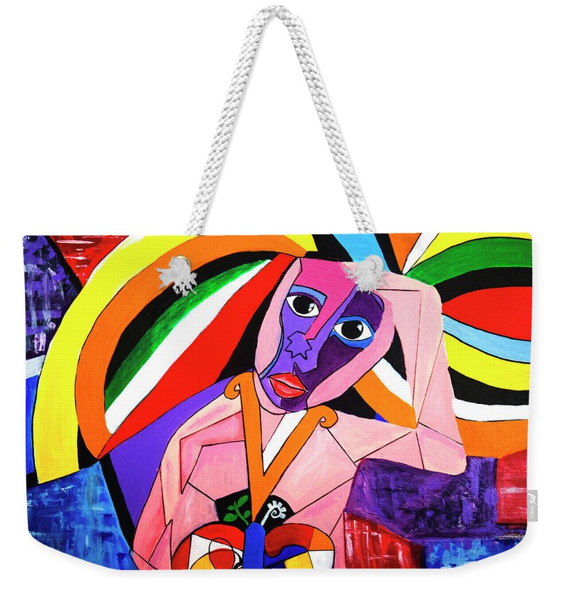 Thinking of Peace - Weekender Tote Bag