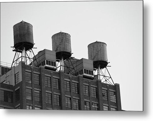 Water Towers - Metal Print