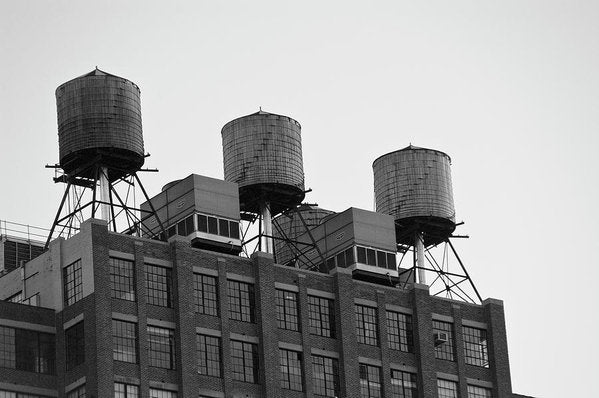 Water Towers - Art Print